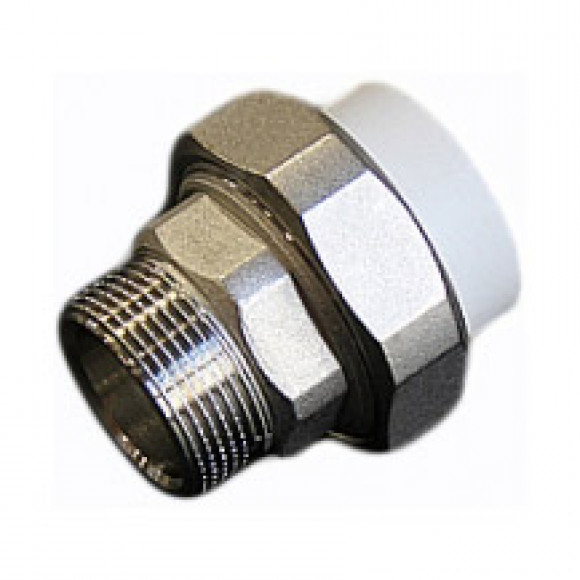 Американки поліпропіленові із зовнішнім різьбленням