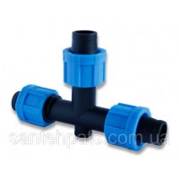 Трійник краплинної стрічки SL-009