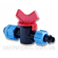 Кран крапельний полив з підтискної гайкою SL004