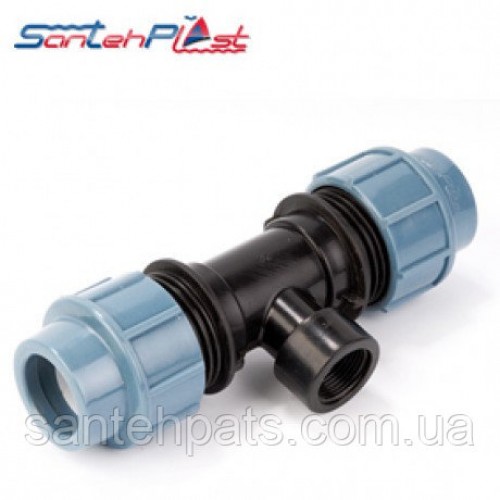 Трійник внутрішня різьба 63х2 Трійник внутрішня різьба 63х2