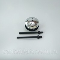 Кнопка унітазу подвійна велика 52х46х51.5х117.5