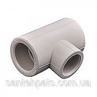 Поліпропіленовий трійник перехідний 25х20х25