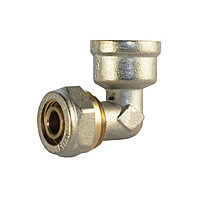 Кут металопластикові з внутрішньою різьбою 20х3/4