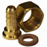 Штуцер шланга з накидною гайкою 1/2