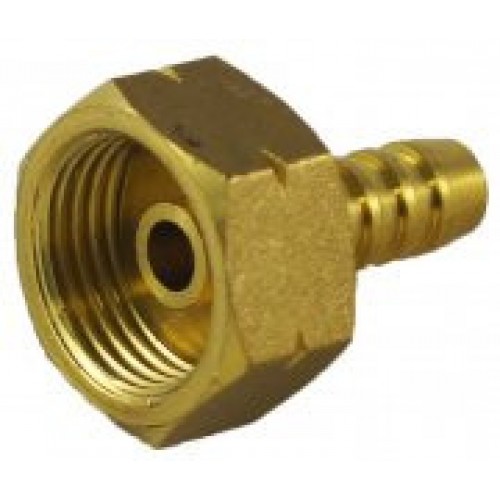 Штуцер шланга з накидною гайкою 1/2 Штуцер шланга з накидною гайкою 1/2