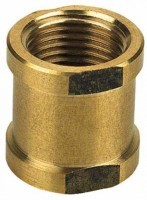 Муфта латунь 1/4