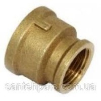 Муфта латунь 3/8