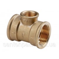 Трійник латунний 1 1/4 внутрішня 1/2