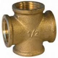 Хрестовина латунна 1