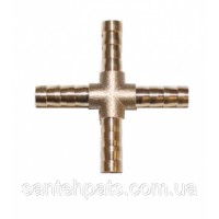 Хрестовина латунна 6 мм