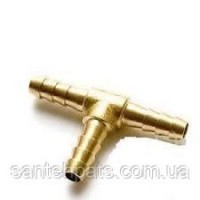 Трійник латунний 4 мм