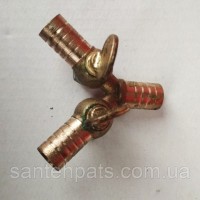 Потрійний кран на 120 градусів 10х10х10