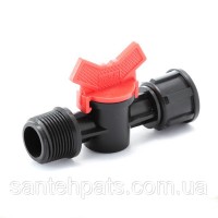 Пластмасовий кран 3/4