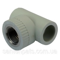 Трійник поліпропілен 25х3/4