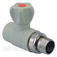 Кран радіаторний прямий 25 х 3/4