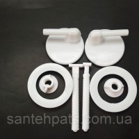 Крепления крышки унитаза