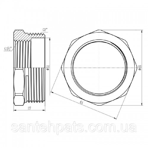 Футорка SD Forte 2 Футорка SD Forte 2