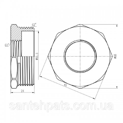 Футорка SD Forte 2 Футорка SD Forte 2