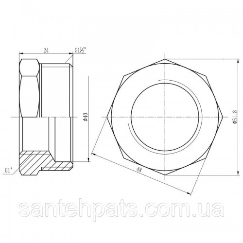 Футорка SD Forte 1 Футорка SD Forte 1