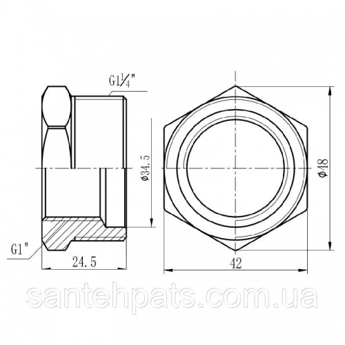 Футорка SD Forte 1 Футорка SD Forte 1