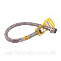 Гнучка підводка для води 80 см різьба 1/2