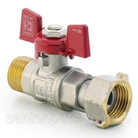 Кран з накидною гайкою 1/2