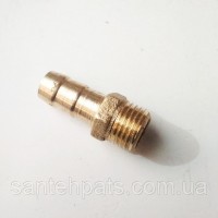 Штуцер шланга на 10 мм з зовнішньою різьбою 1/4