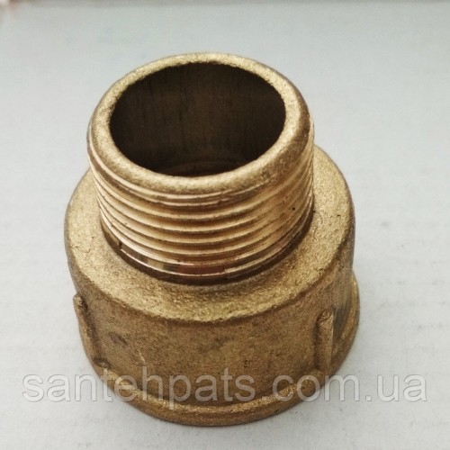 Латунний перехідник 3/4 Латунний перехідник 3/4