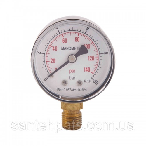 Манометр SD Plus 50мм 1/4 Манометр SD Plus 50мм 1/4