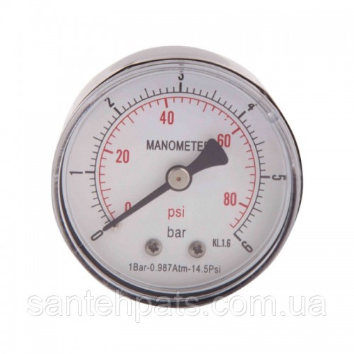 Манометр SD Plus 50мм 1/4 Манометр SD Plus 50мм 1/4