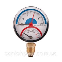 Термоманометр SD Plus 80 мм 1/2