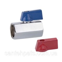 Кран кульовий міні 1/2