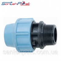 Муфта пнд зовнішня різьба 20Х1/2