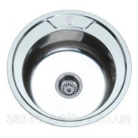 Кругла мийка з нержавіючої сталі Z 490 декор