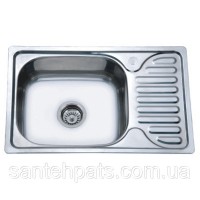 Мийка з нержавіючої сталі Z6642 декор